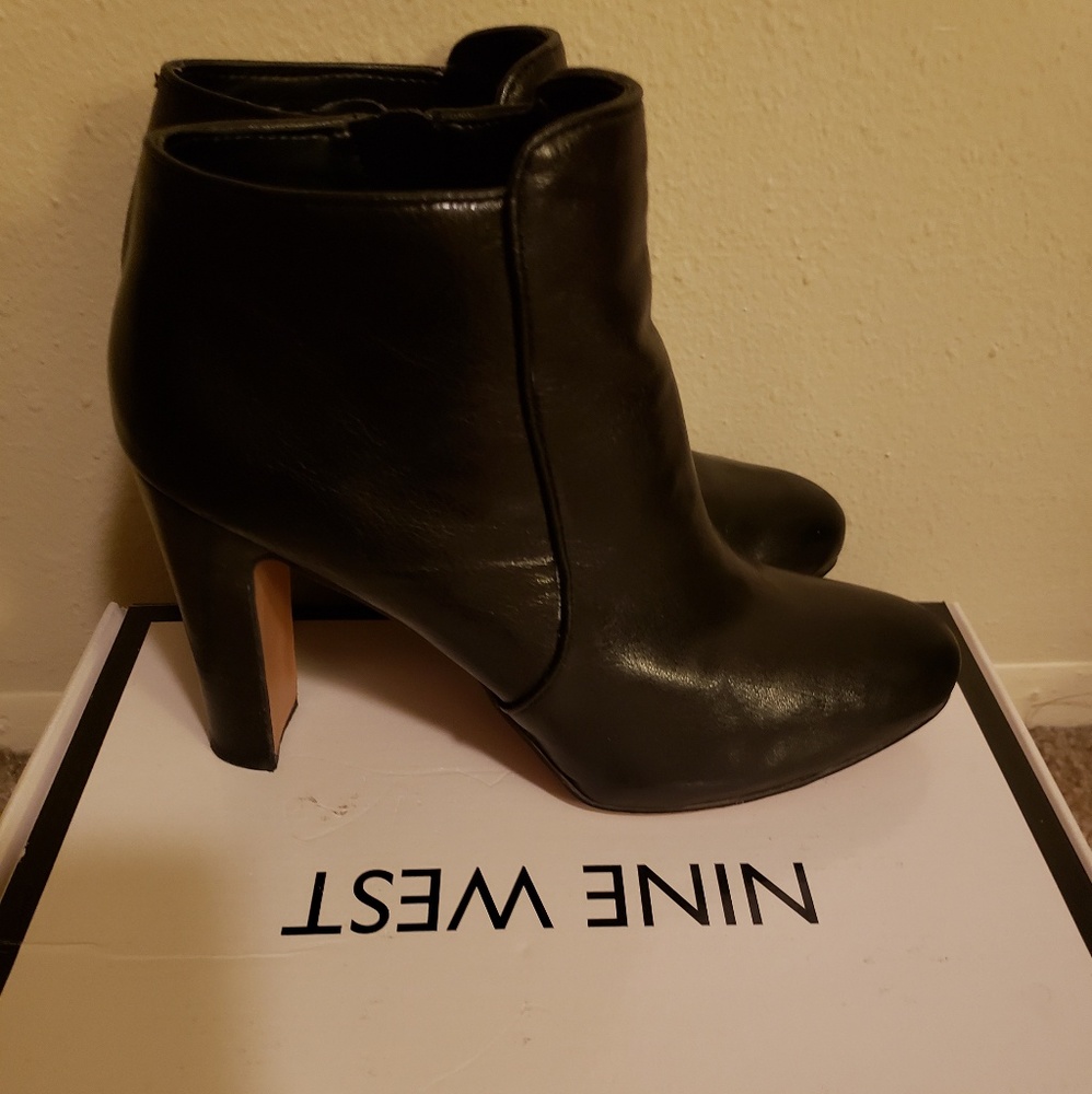Nine West Leather Booties